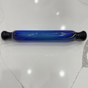 Vintage Glass Rolling Pin